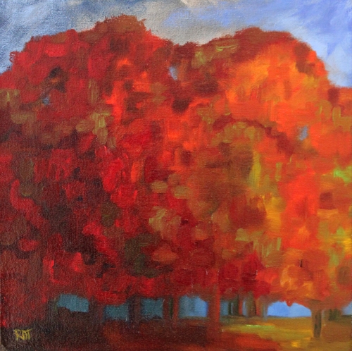 Vivid Autumn-oil 12x12
