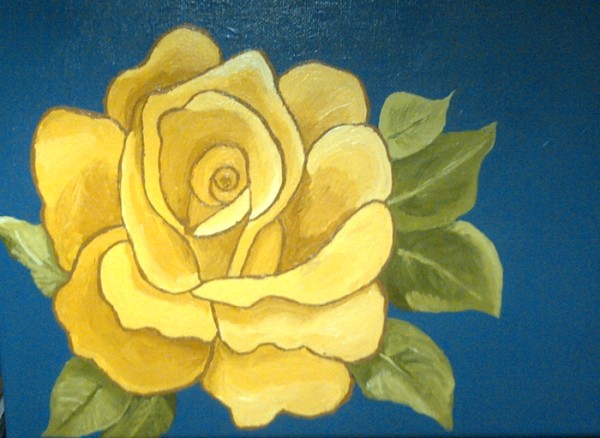 Yellow Rose-Betty Gatton-Spring, 2014