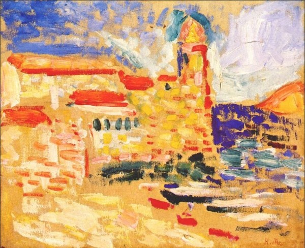 View_of_Collioure_(The_Bell_Tower)_Henri Matisse, 1905